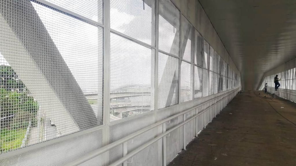 Passarela da Arena Corinthians passa por reforma