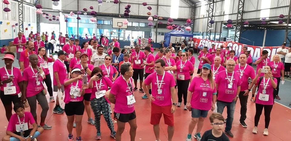 Corrida aconteceu na sede da Casa do Cristo Redentor, em Itaquera