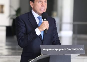 Doria na coletiva desta quarta-feira, dia 25