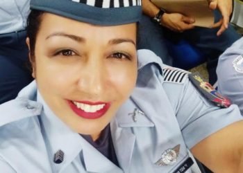 Ela estava internada no Hospital da PM na Unidade de Terapia Intensiva (UTI)