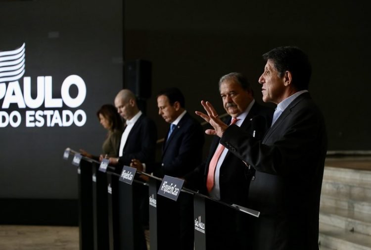 Coletiva desta sexta-feira, no Palácio dos Bandeirantes