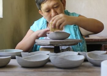 Oficina de cerâmica da Kodomo no Sono