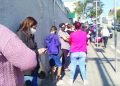 Fila e muita espera!