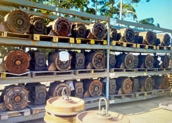 Há lotes expostos no Pátio do Metrô Itaquera