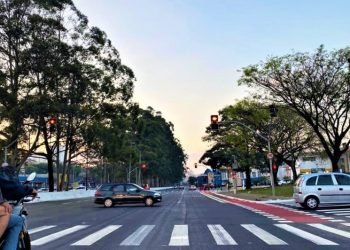 Nova ciclofaixa na Avenida Jacu-Pêssego