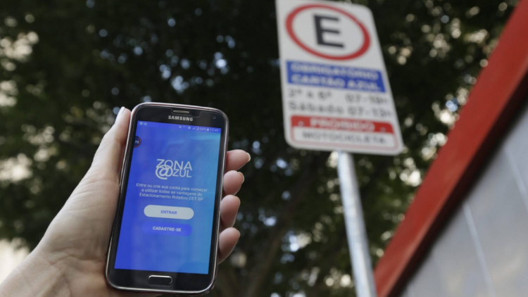 Aplicativo Zona Azul da Capital mostrará vagas disponíveis