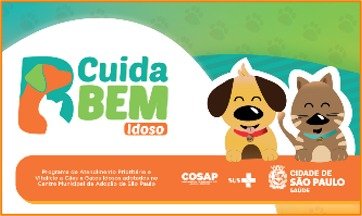 Cartão Cuida Bem - Idoso para pets