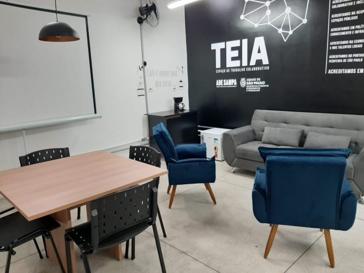 A unidade TEIA fica na Subprefeitura Itaquera