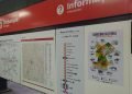 Mapa está na estação CPTM José Bonifácio