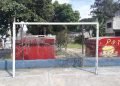 Quadra que fica na Praça Da Machado Nunes está com muitos problemas