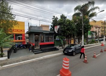 Base Policial na Rua Tomazzo Ferrara