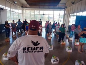 Cufa Itaquera entrega cestas básicas em ação social 