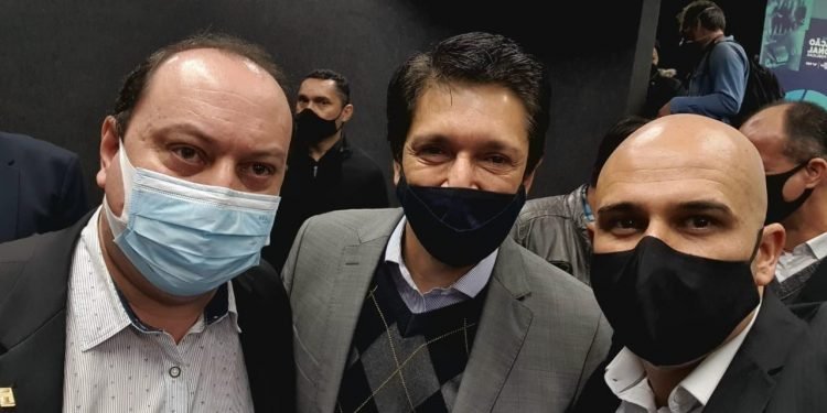 Roger Fildimaque, Ricardo Nunes e Marcelo Doria