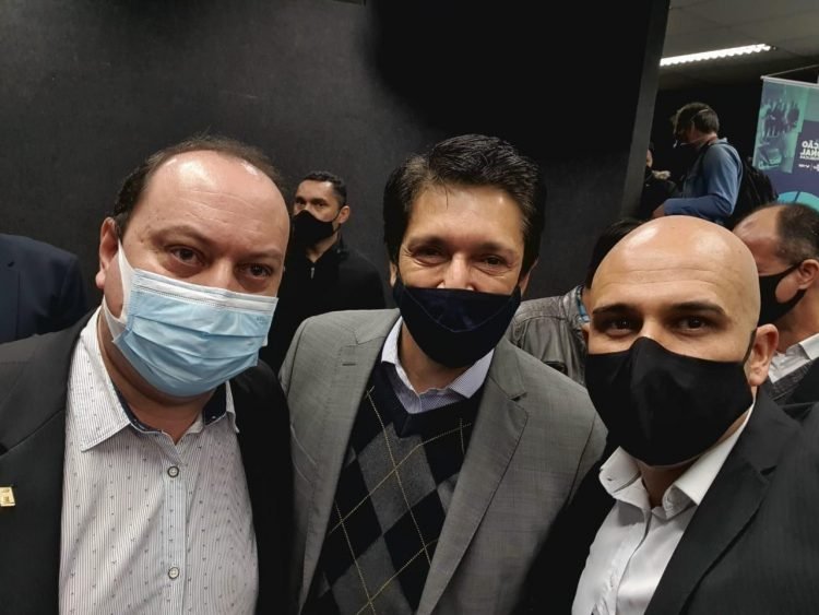 Roger Fildimaque, Ricardo Nunes e Marcelo Doria