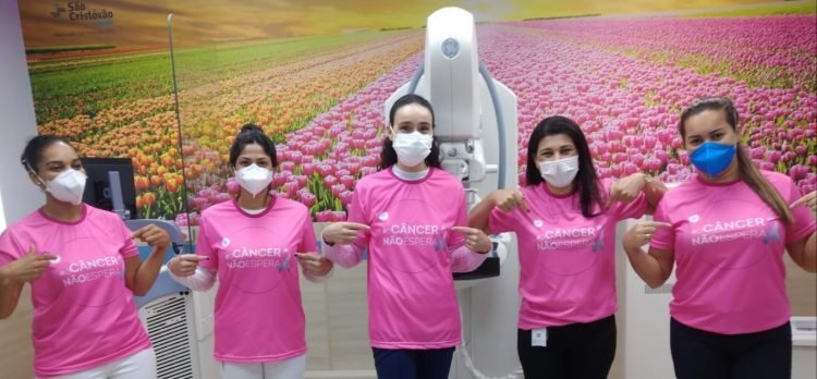 Campanha Outubro Rosa do São Cristóvão Saúde