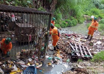 Limpeza Operação Chuvas de Verão em Itaquera