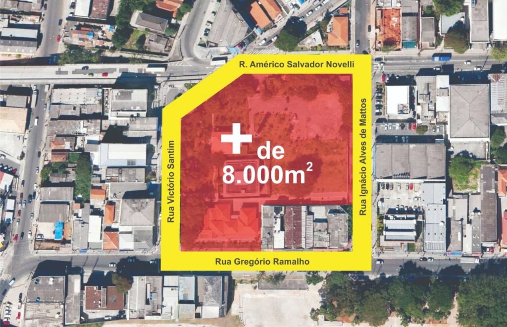 Mias de 8 mil metros quadrados em Itaquera