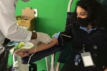 As doações de sangue começaram nesta segunda, dia 23