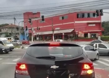 Farol sem funcionar em Itaquera