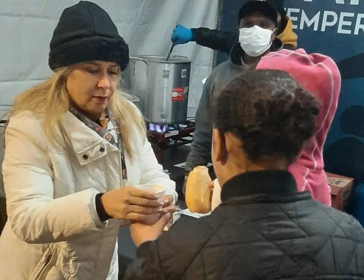 A subprefeita Silvia Regina