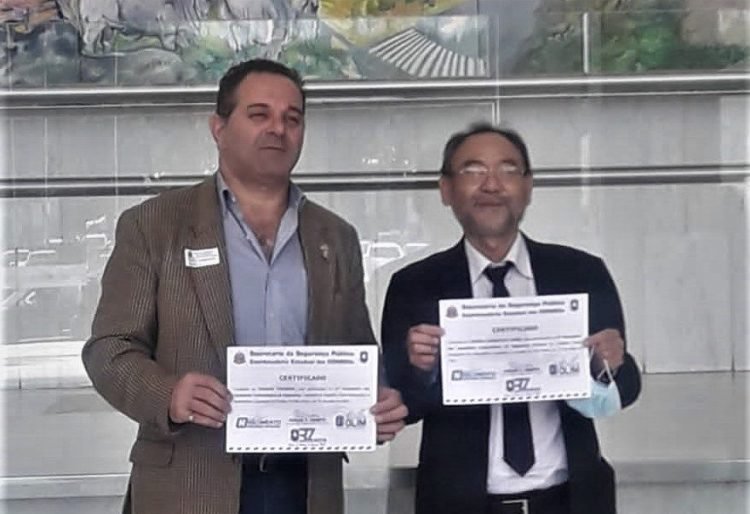 Presidentes dos Consegs Itaquera e Parque do Carmo, Quinteiro e Sato