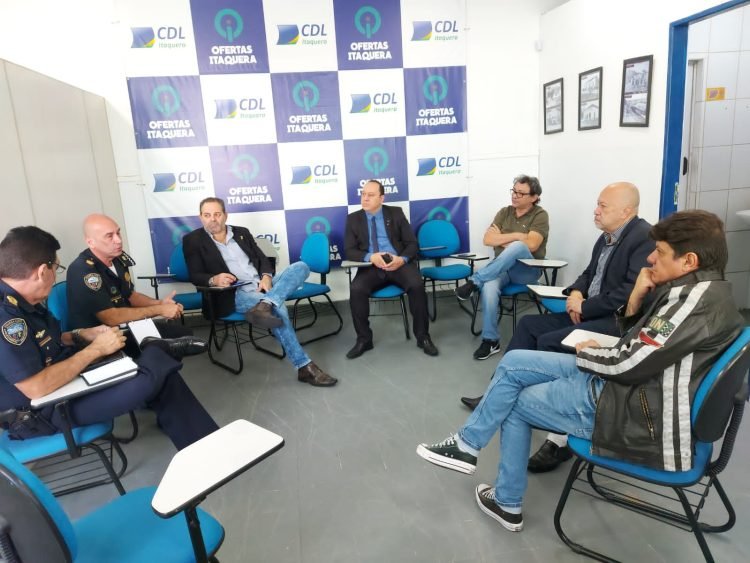 Visita do Inspetor Comandante Vanderlei Bento Barbosa