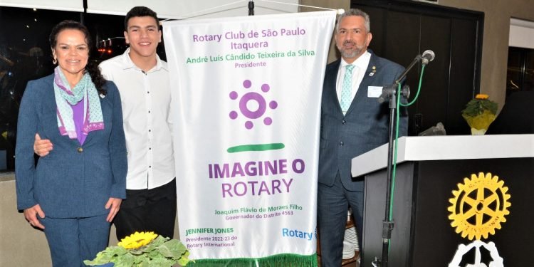 André Luis Candido Teixeira da Silva é o novo presidente do Rotary Itaquera