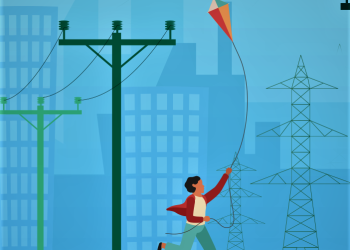 Nunca solte pipas perto da rede elétrica