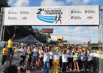 Corrida Solidária arrecadou 3 toneladas de alimentos no aniversário de Itaquera