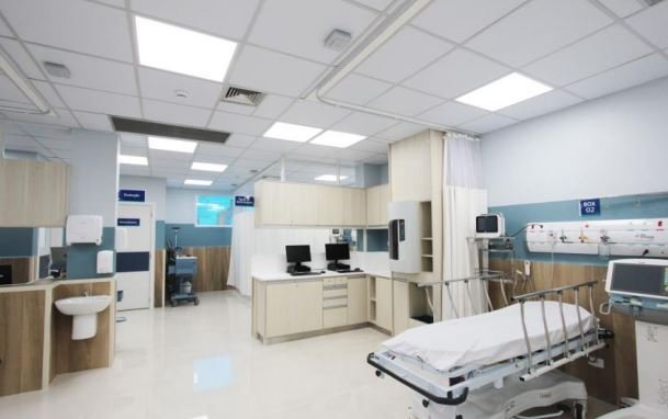 São 75m² destinados à Emergência do Pronto Socorro