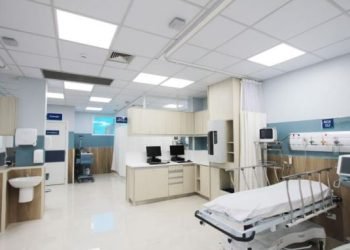 São 75m² destinados à Emergência do Pronto Socorro