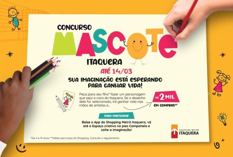 Shopping Metrô Itaquera vai escolher mascote