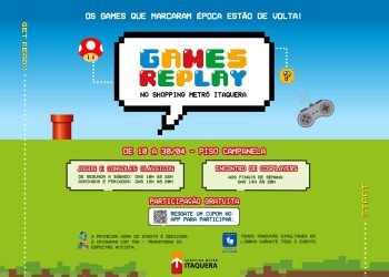 Nostalgia e diversão para gamers no Shopping Itaquera