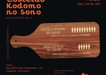3º Costelão ‘Kodomo no Sono’ em Itaquera