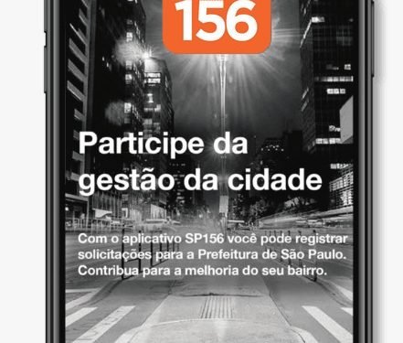 Aplicativo 156 Prefeitura de São Paulo