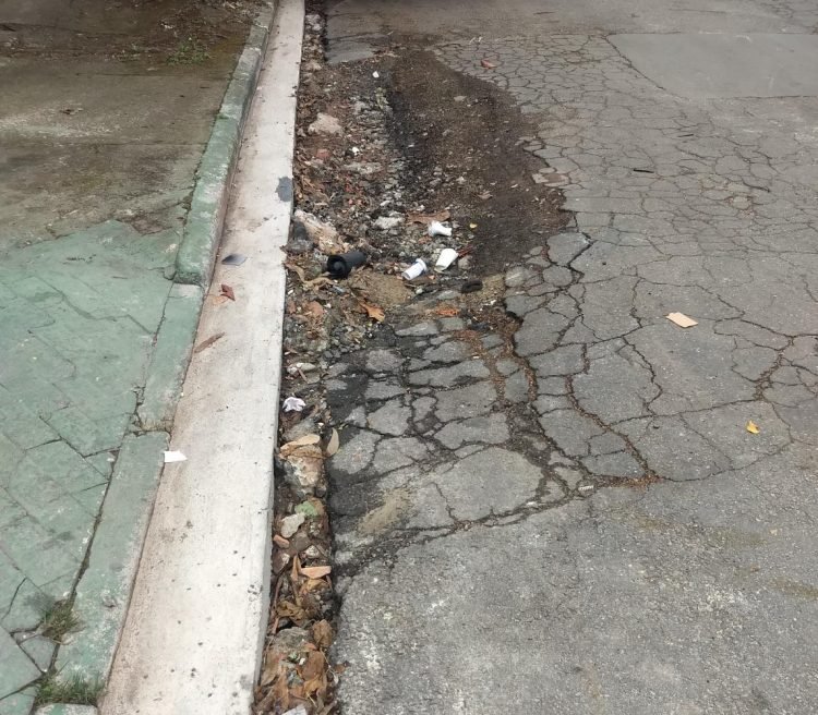 Rua Tubiba, esquina com a Avenida Caititu