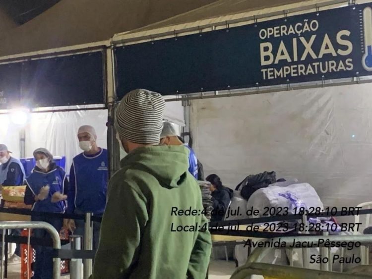 Operação Baixas Temperaturas em Itaquera