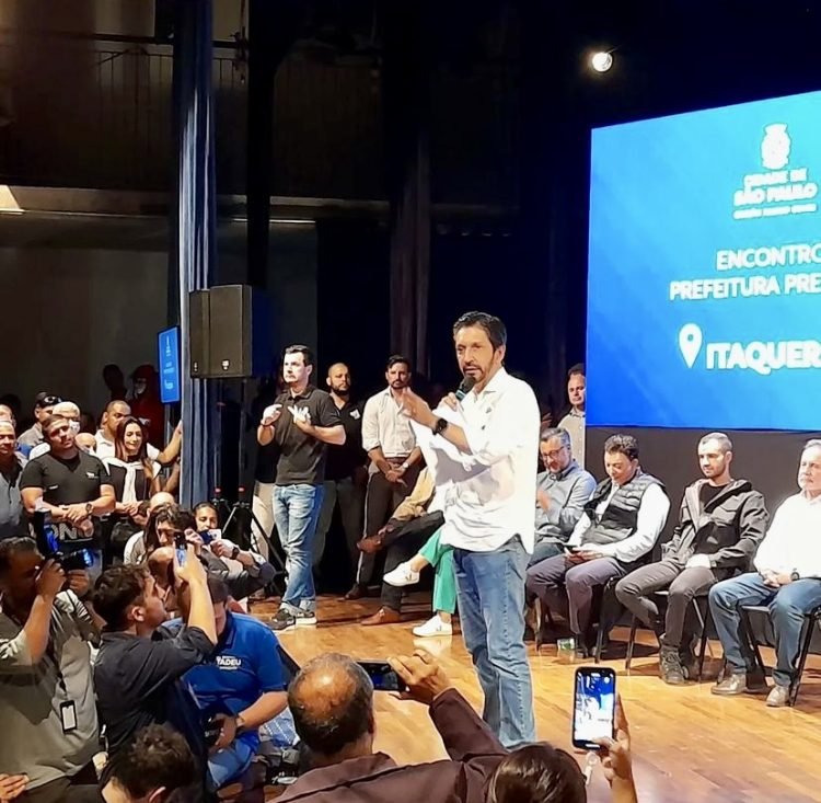 Prefeito Ricardo Nunes passou o dia todo em Itaquera