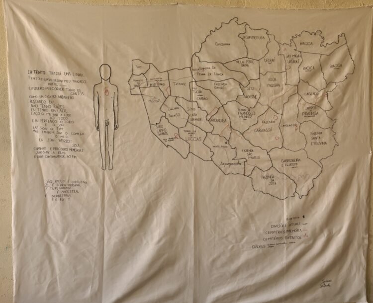 Exposição Memórias Periféricas - Obra de Hiago Gomes Soares