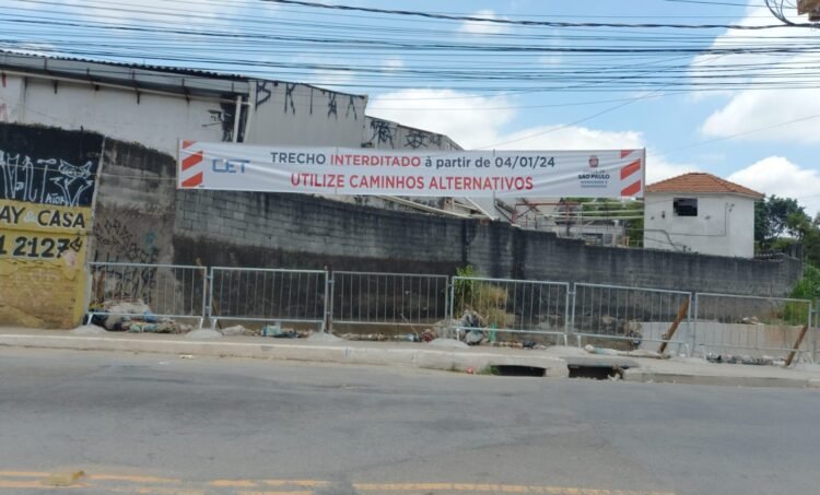 Local já está interditado