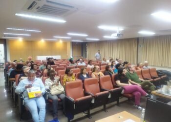 Reunião do Conseg Itaquera no auditório do Senac