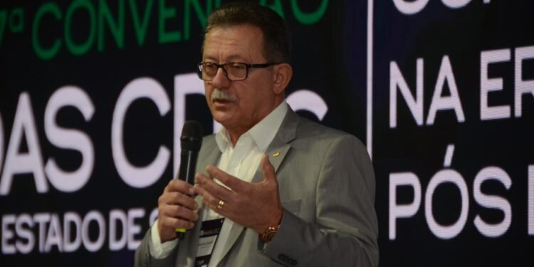 O presidente da federação, Maurício Stainoff