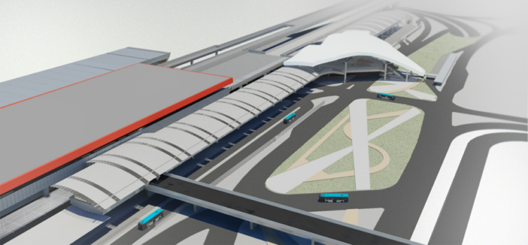 Imagem do projeto do novo terminal