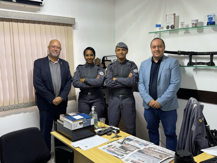 CDL Itaquera fortalece diálogo com a Polícia Militar em visita ao 48º BPM/M