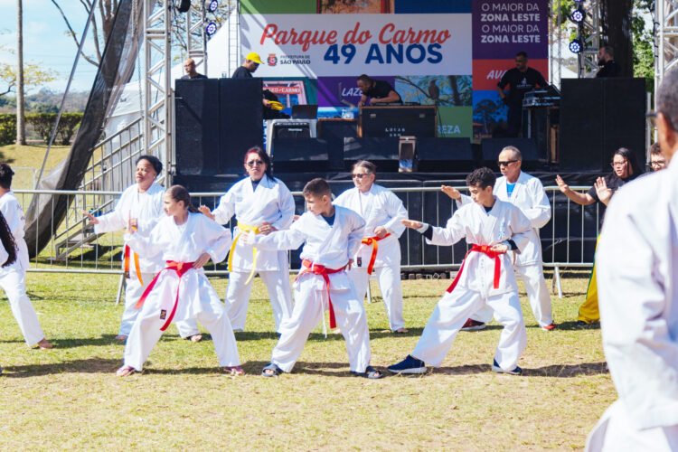 Parque do Carmo celebra 49 anos com esporte, cultura e lazer para toda a família