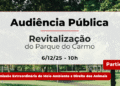 Audiência sobre Parque do Carmo