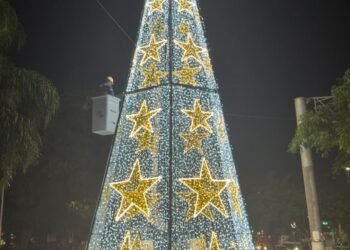 Árvore de Natal em Itaquera