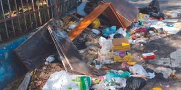 Descarte irregular na UBS Boni I