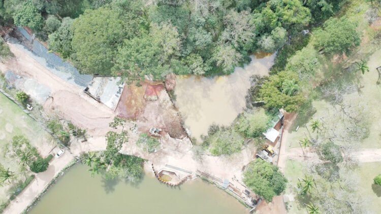 Obras ampliam capacidade de dois lagos do parque e devem ser concluídas até o fim deste ano