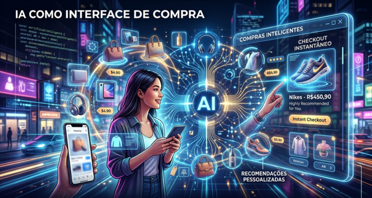 Quando a IA vira interface de compra